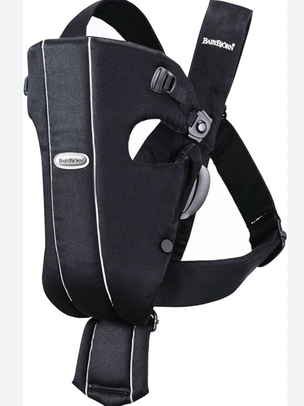 BabyBjörn Navy Carrier with White Piping